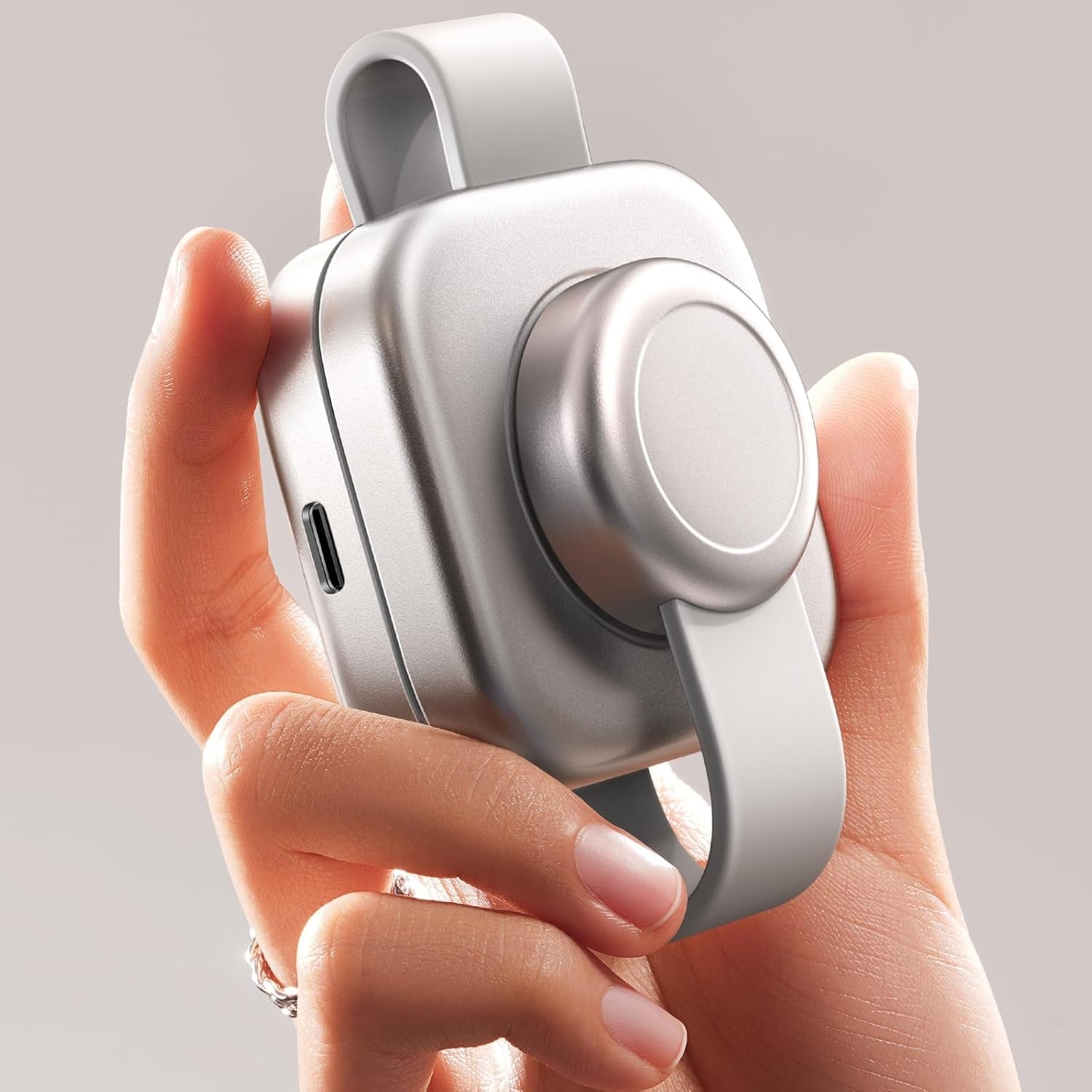 3 in 1 Travel Charger [Mini & Metal] for Iphone Samsung Apple Watch Multiple Devices Magsafe Charging Station Travel Essentials Accessories for Iphone 16 Pro Max 15 Airpods Valentines Day Gift