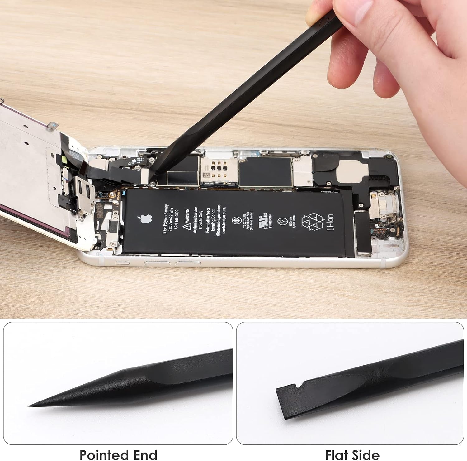 Spudger Pry Tool Kit 11 Piece Opening Tool, Plastic & Metal Spudger Tool Kit, Ultimate Prying & Open Tool for Iphone, Laptop, Ipad, Cell Phone, Macbook, Tablet, Computer, Electronics Repair