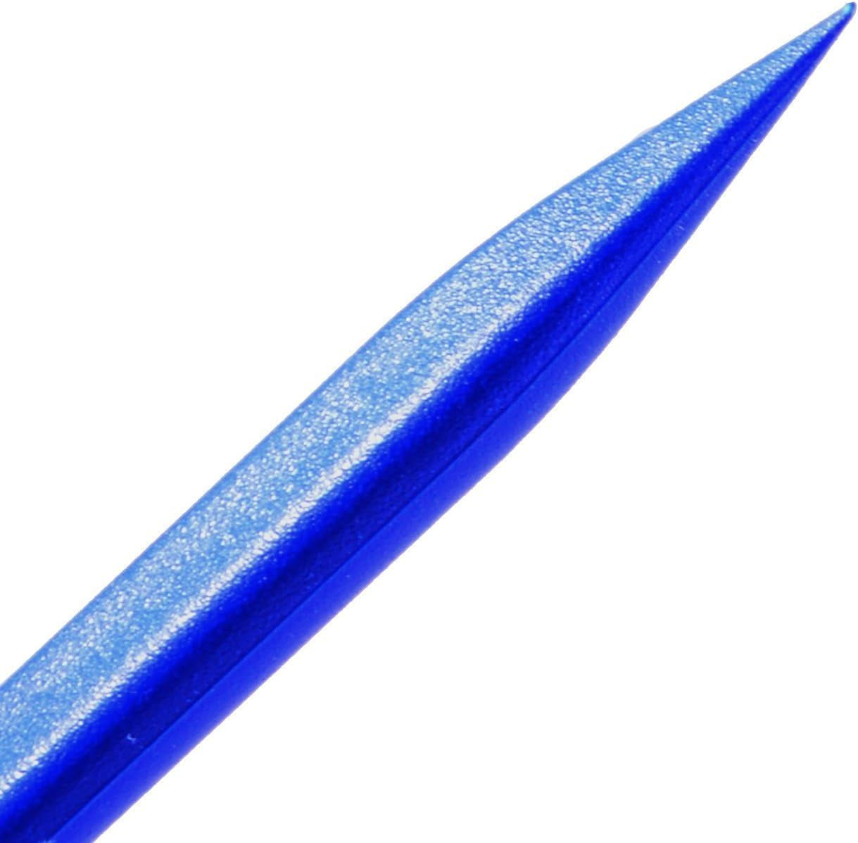 Professional Opening Pry Tool Repair Kit with Non-Abrasive Nylon Spudgers and Anti-Static Tweezers, 8 Piece Set