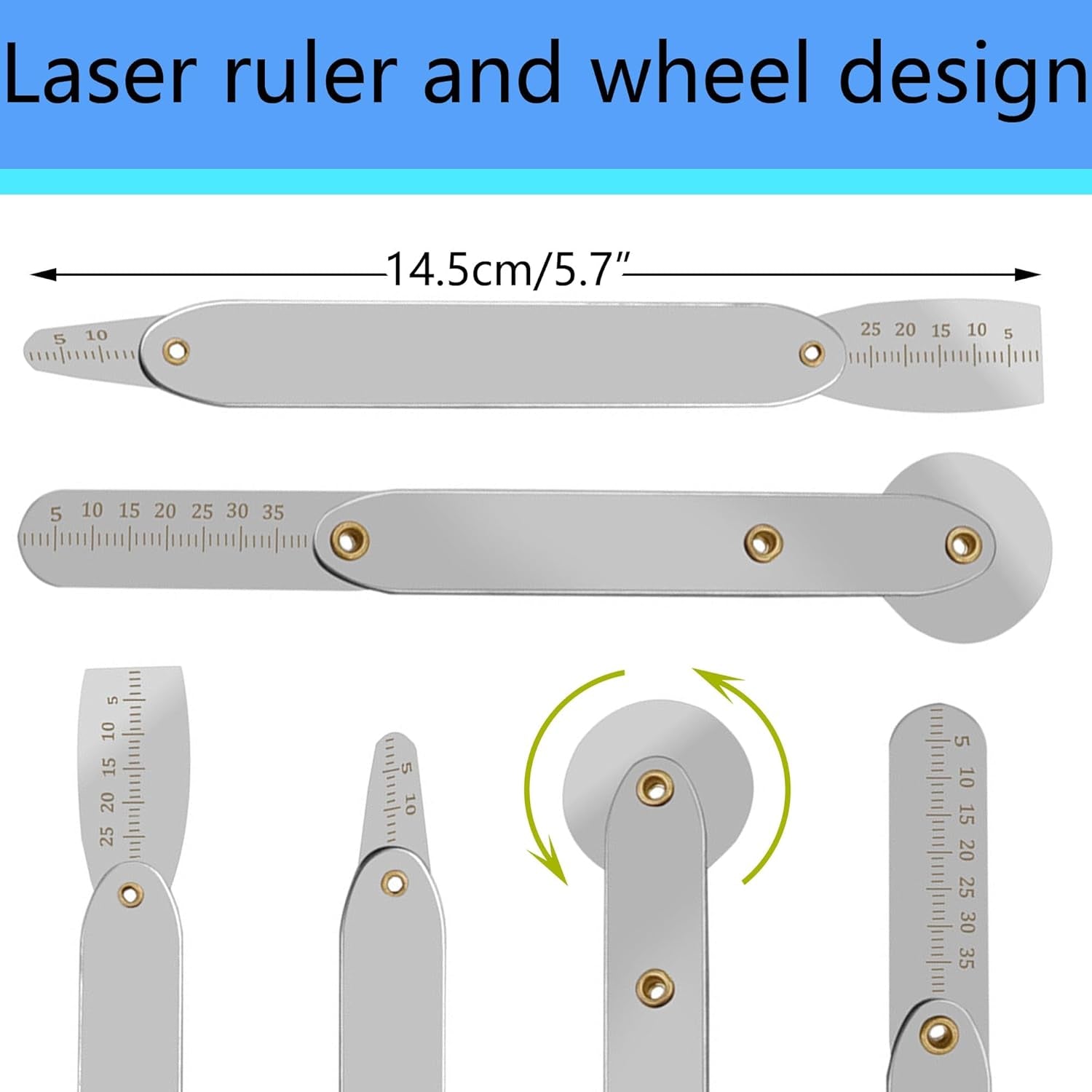 6 Piece Metal Spudger Pry Tool Kit for Electronics Repair with Laptop, Cell Phone, Tablet, Computer, Electronics Repair