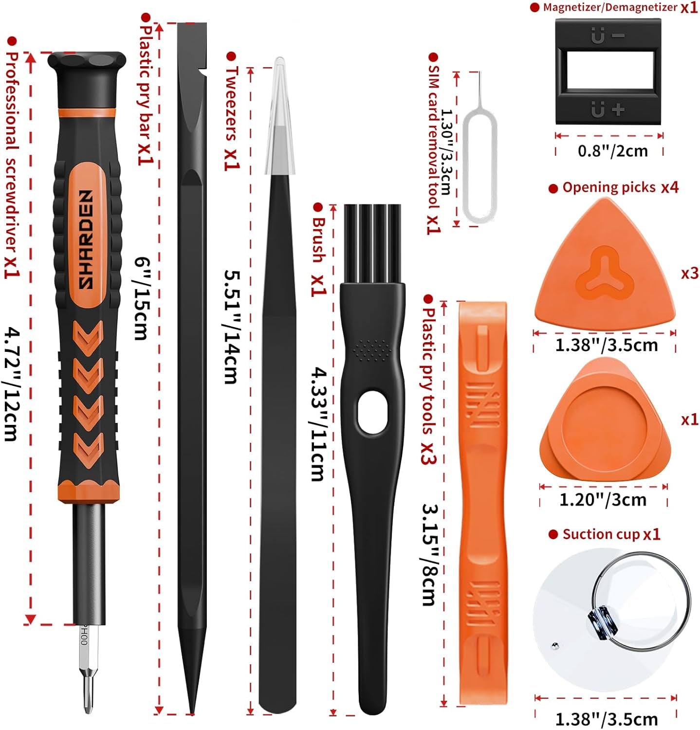 58-in-1 Magnetic Precision Screwdriver Set - Ultimate Mini Tool Kit for iPhone, MacBook, PC, Xbox, Eyeglasses & More!