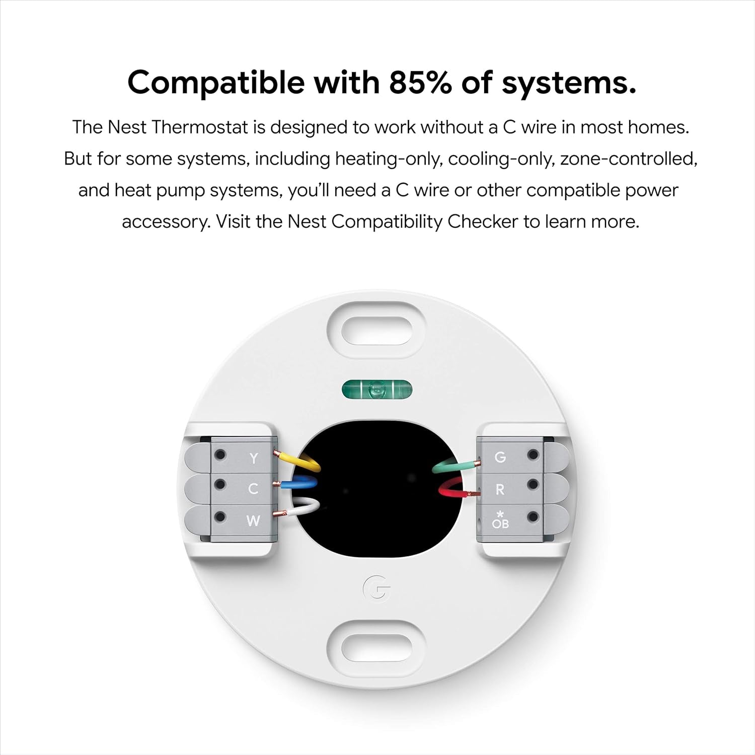 Nest Thermostat - Smart Thermostat for Home - Programmable Wifi Thermostat - Snow