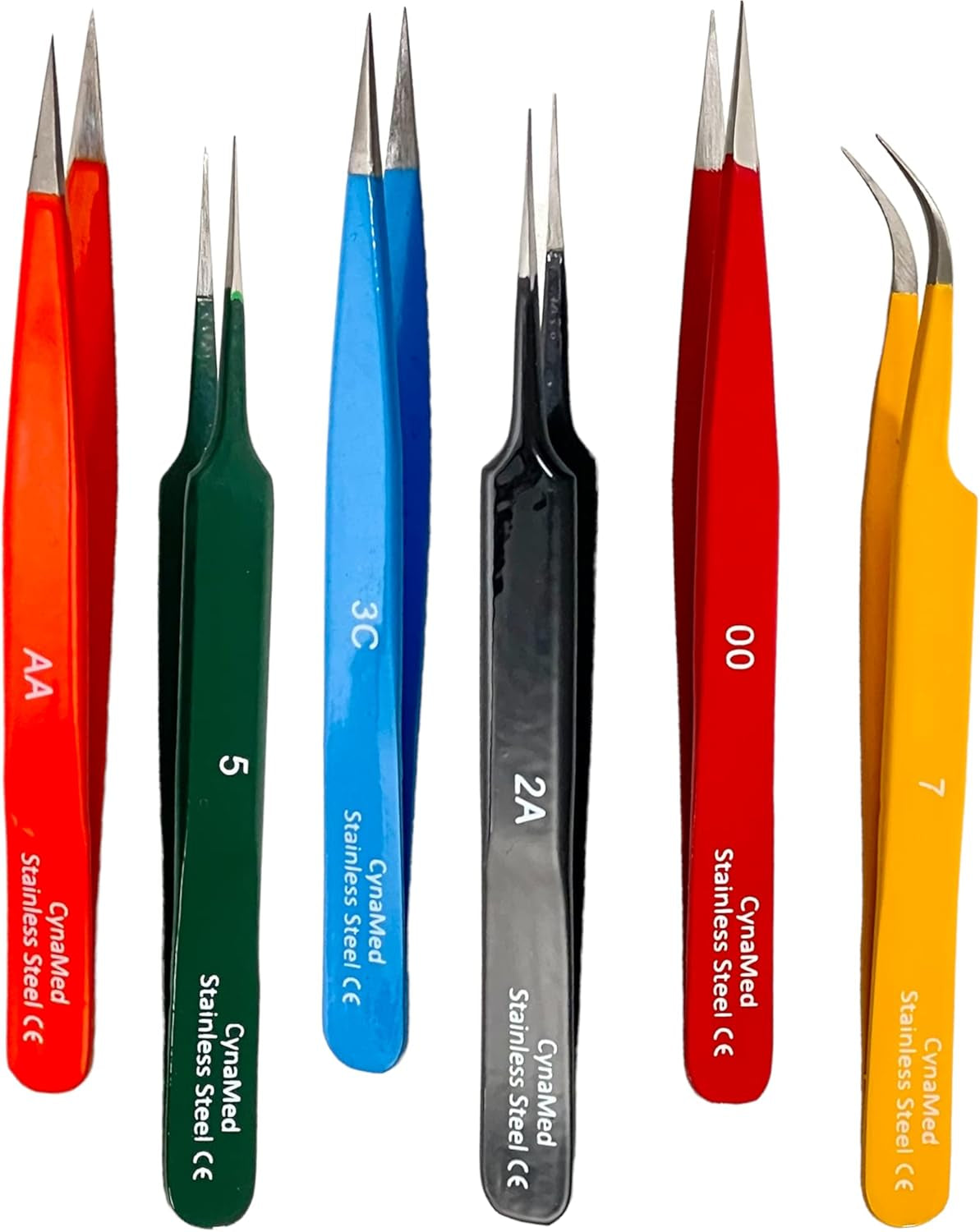 Lot of 6 Jewelry Repair Tweezers Jewelry Nipper Repair Hand Tool Diy Soldering, Electronic Device Repair, Jewelry Crafting ()