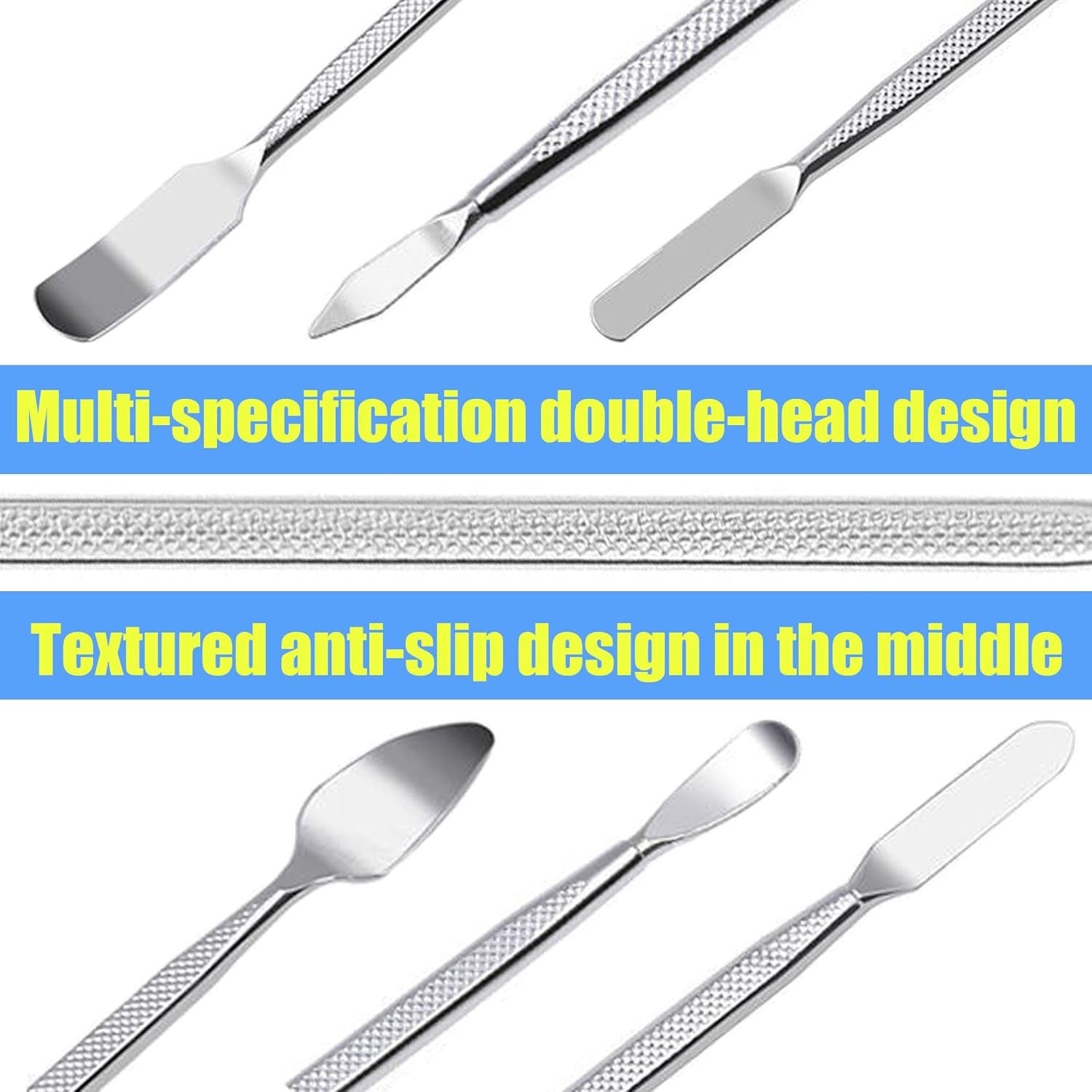 6 Piece Metal Spudger Pry Tool Kit for Electronics Repair with Laptop, Cell Phone, Tablet, Computer, Electronics Repair