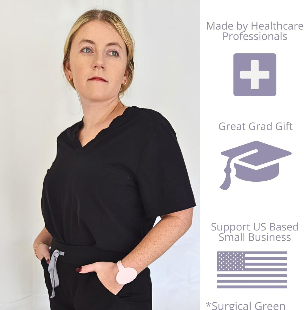 Erasable Wristband - Nurse Must Have - Vital Sign Recorder - Wearable Reminder Bracelet - Hands Free for Vet Tech Mom ER ICU RN Grad Gift - Pink