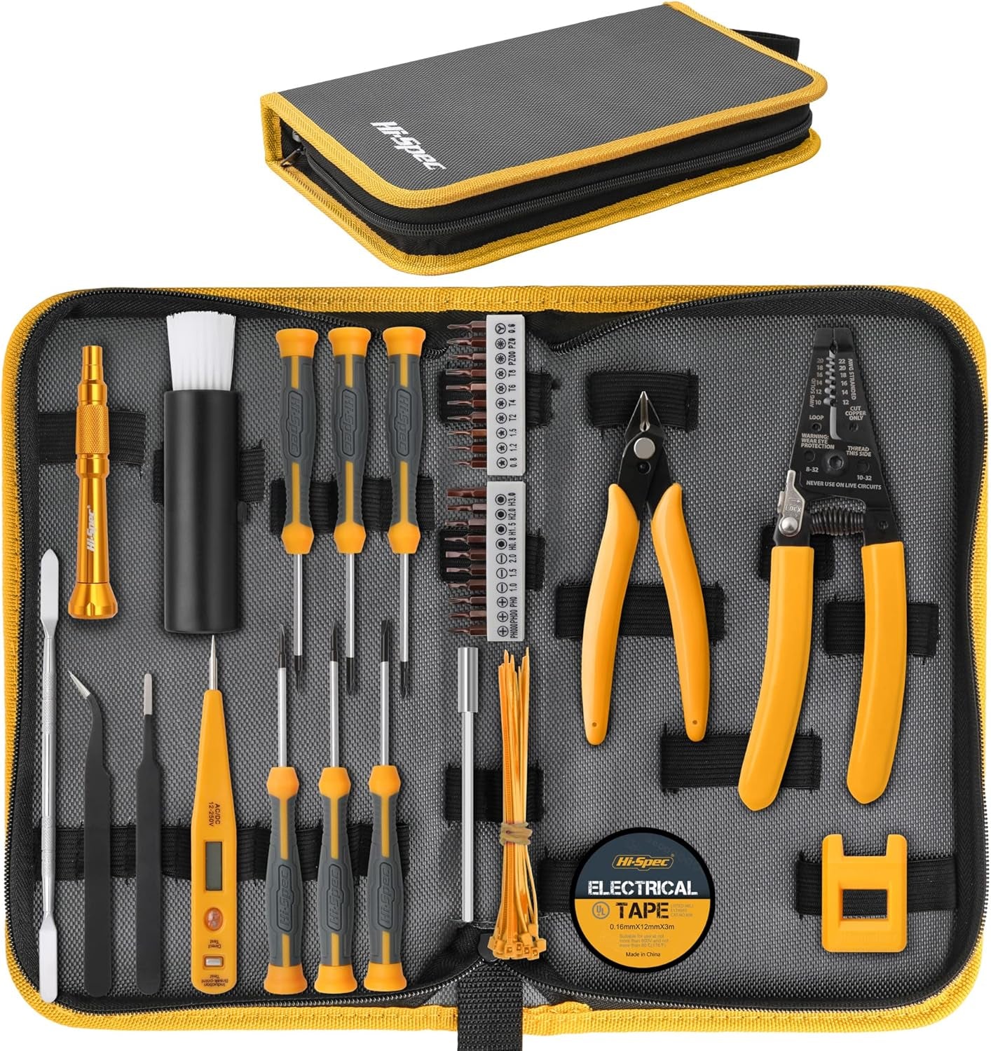 39Pc Electronics Repair & Opening Tool Kit Set for Laptops, Phones, Devices, Computer & Gaming Accessories. Precision Small Screwdrivers with Pentalobe Bits for Iphones & Macbooks
