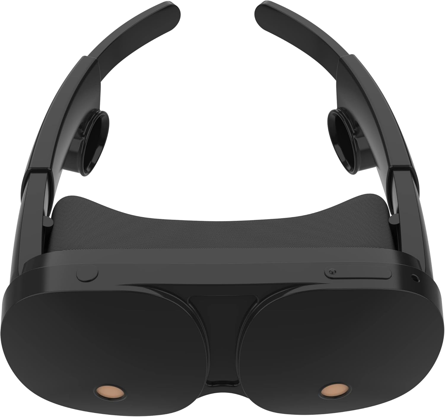 Silicone VR Shell Cover and Ear Muffs Bundles Compatible for HTC Flow VR Headset Enhancing Sound Ear Cups Accessories and Protective Cover anti Scratch anti Dust anti Shock(Black)