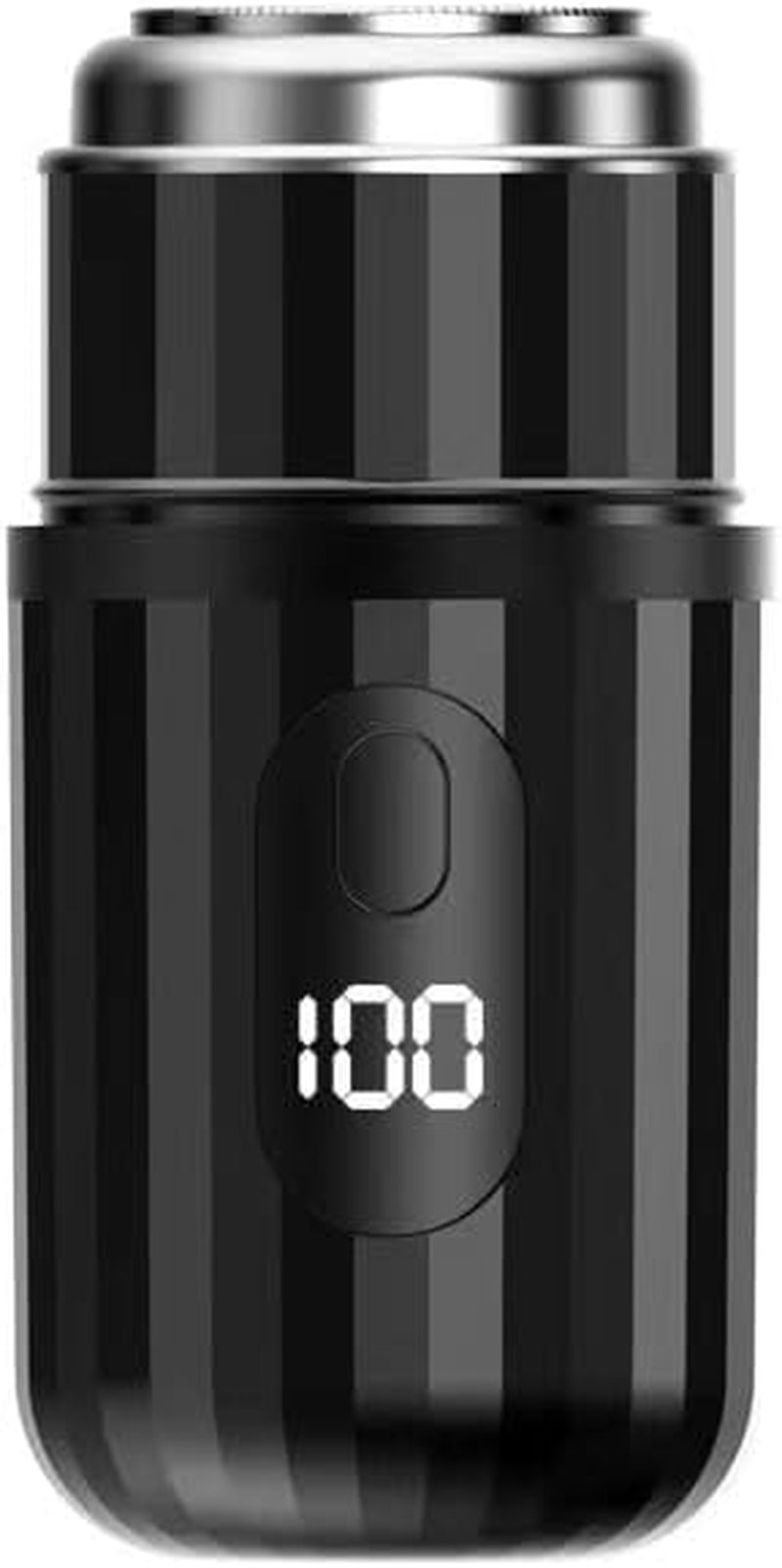 Mini Electric Razor, Pocket Size Electric Shaver for Men Women, Rechargeable Easy One-Button, Type-C Charging，Portable Powerful Waterproof Electric Razor for Travel Office Business Trip (Black)