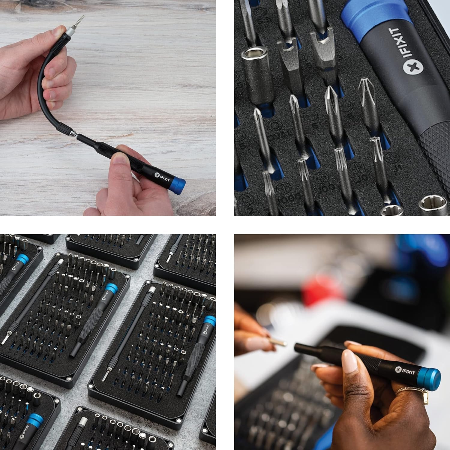 Mako Driver Kit - 64 Precision Bit Set for Electronics Repair