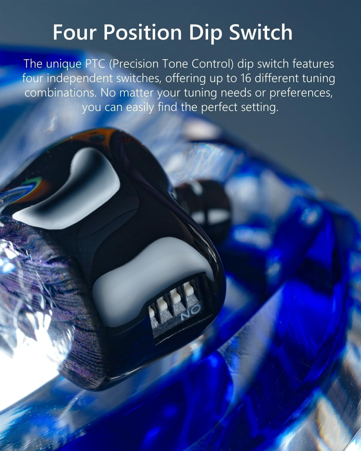 Arpegear Hane IEM Earbuds, High-Fidelity Sound, 16 Tuning Options, Feathered Backplate, Detachable Cable, Comfortable Fit, High-Resolution in Ear Monitors for Musicians & Gamers (Black)